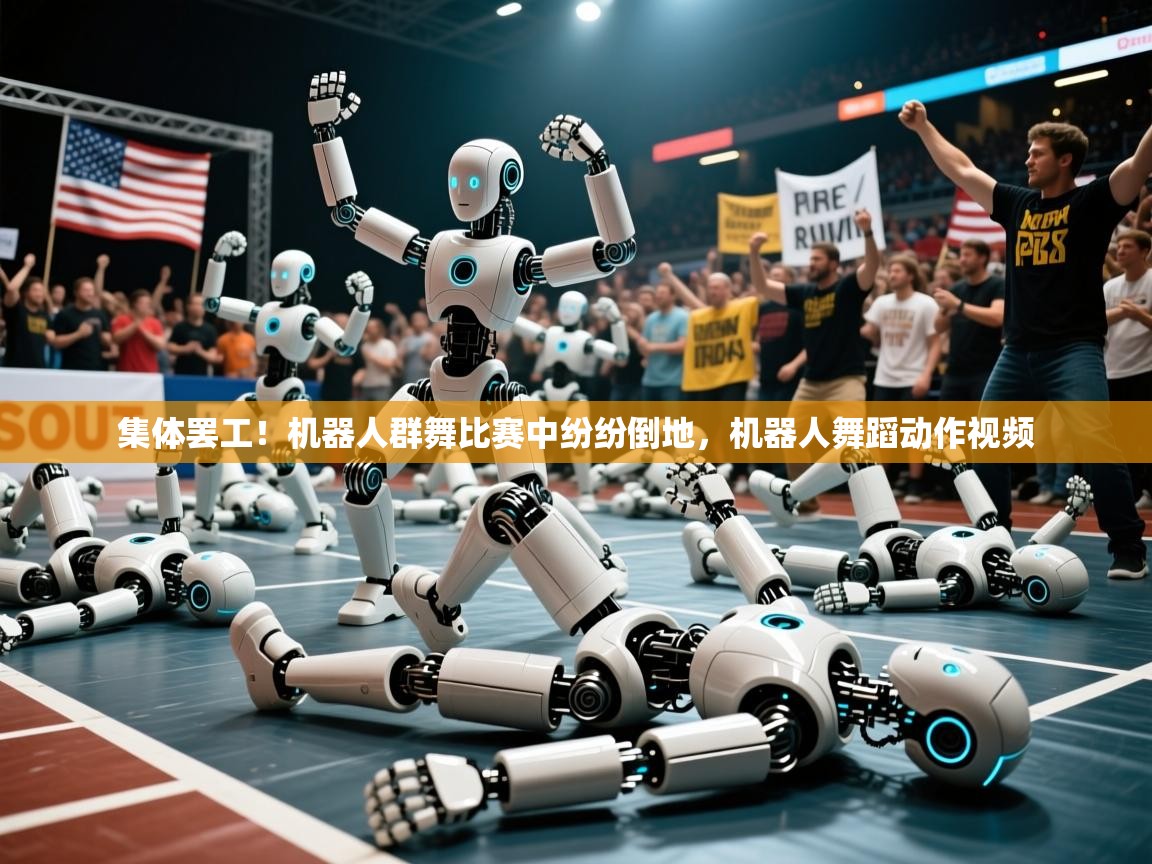 2025米兰体育app官网入口集体罢工!机器人群舞比赛中纷纷倒地,机器人舞蹈动作视频 第1张